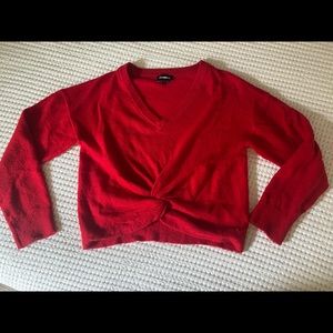 Express Red Sweater - large